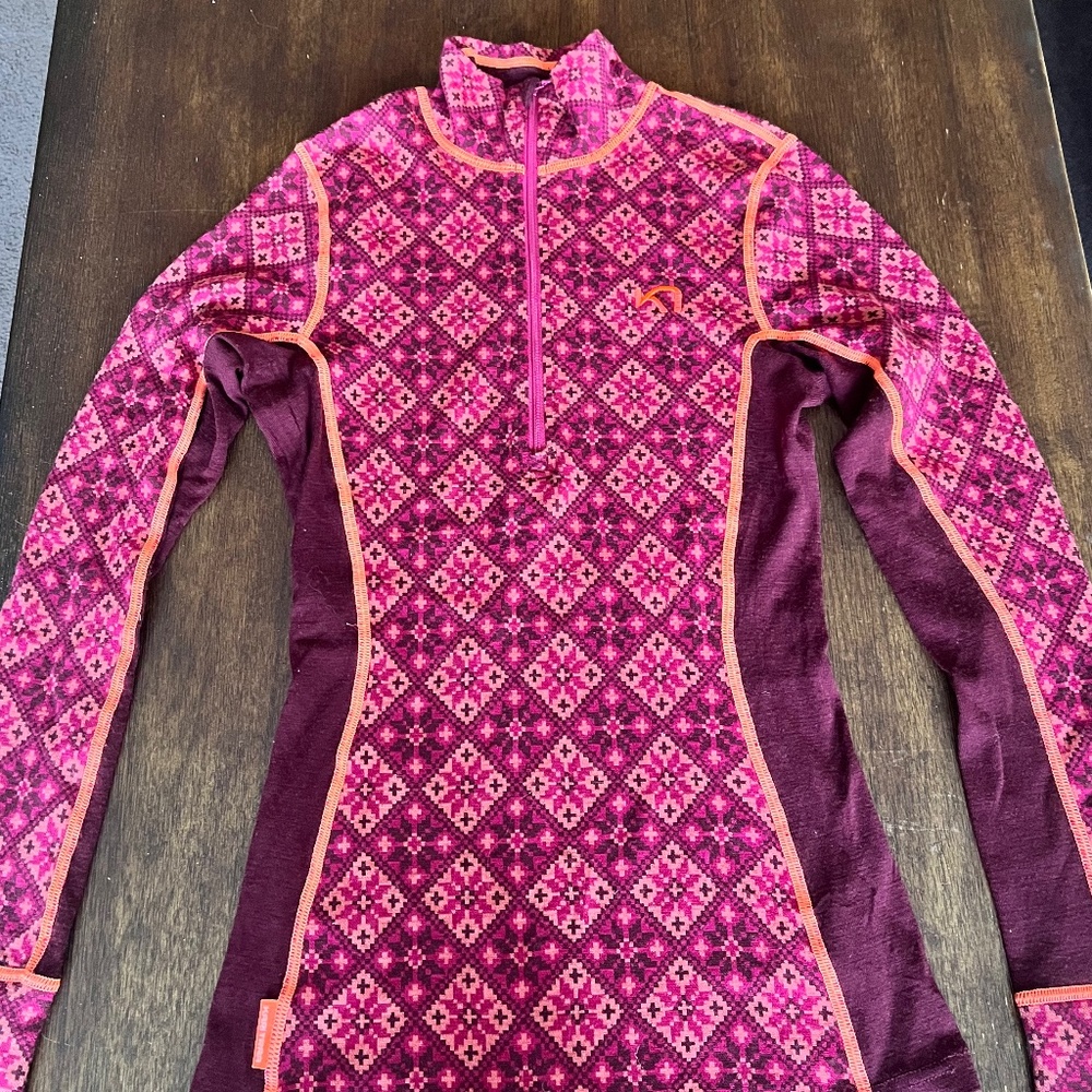 Kari Traa Rose Wool Half Zip – 100% Merino Wool